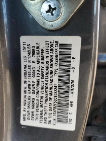 2012 HONDA CIVIC LX - 19XFB2F50CE022241