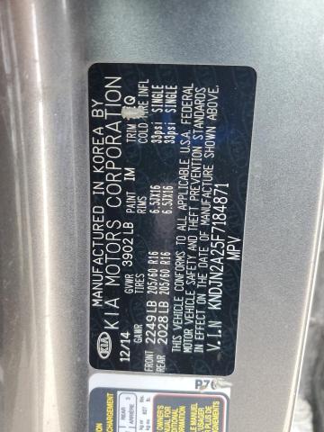 2015 KIA SOUL KNDJN2A25F7184871