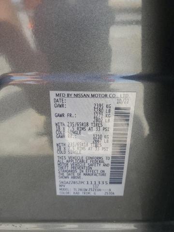 2023 NISSAN MURANO SV 5N1AZ2BS2PC111335