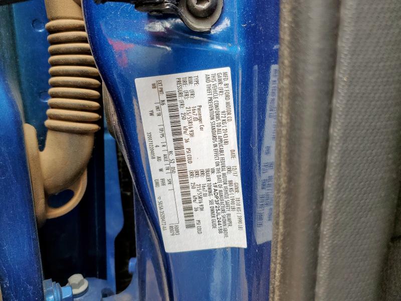 2018 FORD FOCUS SE 1FADP3F25JL244188