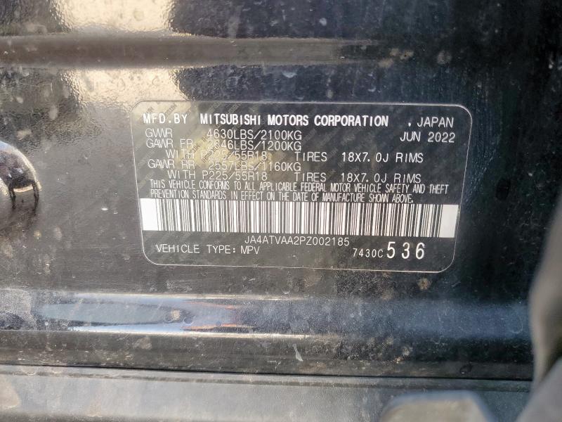 2023 MITSUBISHI ECLIPSE CR JA4ATVAA2PZ002185