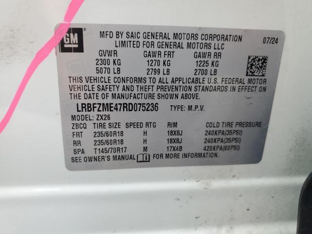 2024 BUICK ENVISION P LRBFZME47RD075236