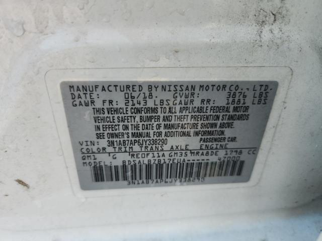 2018 NISSAN SENTRA S - 3N1AB7AP6JY338290