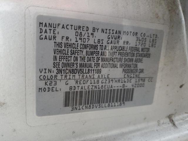 2020 NISSAN VERSA S 3N1CN8DV5LL811189
