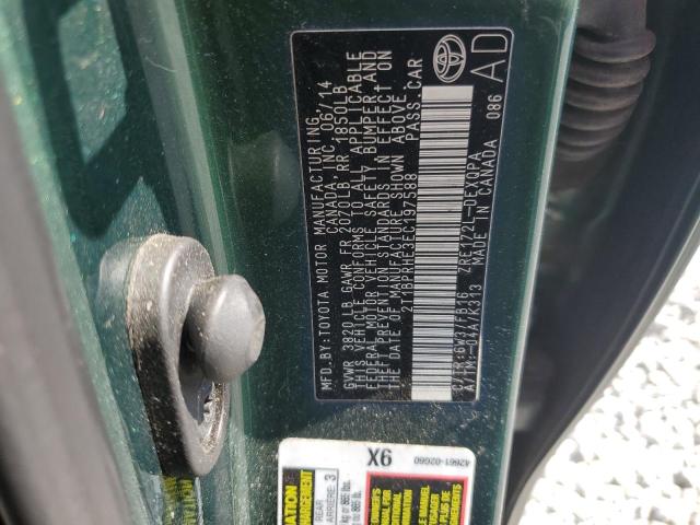 2014 TOYOTA COROLLA EC - 2T1BPRHE3EC197588