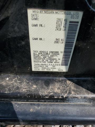 2020 NISSAN ALTIMA S - 1N4BL4BV0LC222269