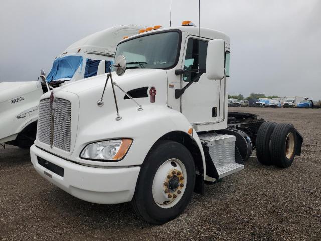 KENWORTH T370 2016 white tractor diesel 2XKHAJ7X9GM462776 photo #3