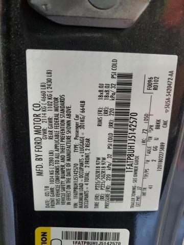2018 FORD MUSTANG 1FATP8UH1J5142570