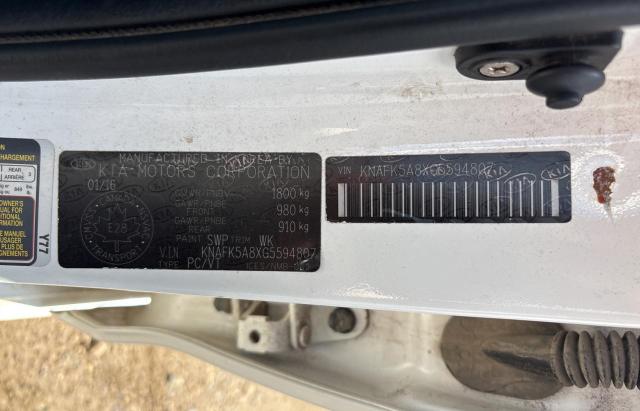 2016 KIA FORTE LX KNAFK5A8XG5594807
