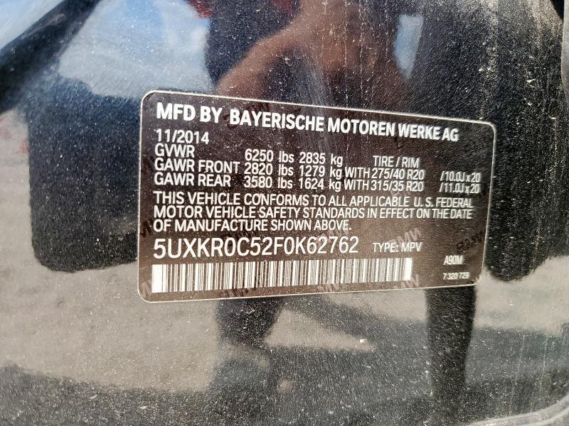2015 BMW X5 XDRIVE3 - 5UXKR0C52F0K62762
