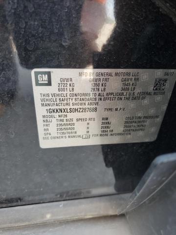 2017 GMC ACADIA DENALI 1GKKNXLS0HZ287688