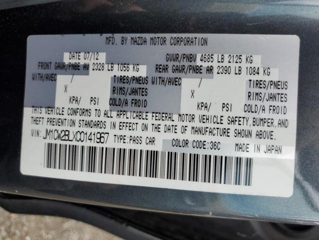2012 MAZDA 5 - JM1CW2BLXC0141967