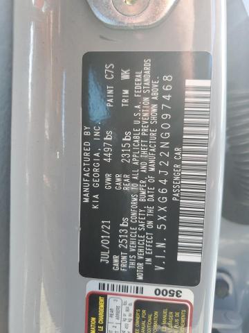 2022 KIA K5 GT LINE - 5XXG64J22NG097468