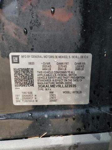 2020 GMC TERRAIN SL 3GKALMEV9LL323935