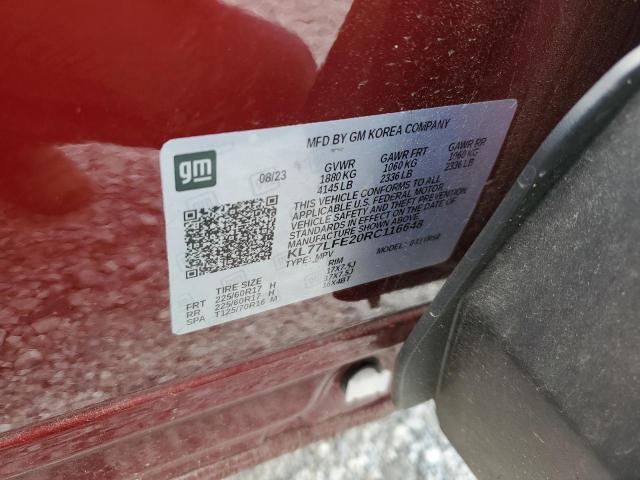 2024 CHEVROLET TRAX LS KL77LFE20RC116648