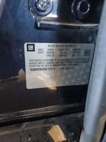 2017 CADILLAC CT6 PLATINUM 1G6KN5R64HU197213