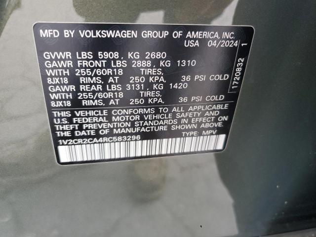 2024 VOLKSWAGEN ATLAS PEAK 1V2CR2CA4RC583296