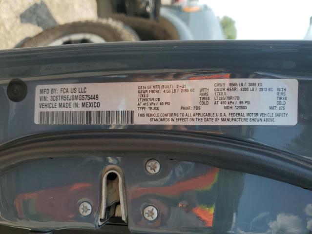 2021 RAM 2500 POWER 3C6TR5EJ0MG575449