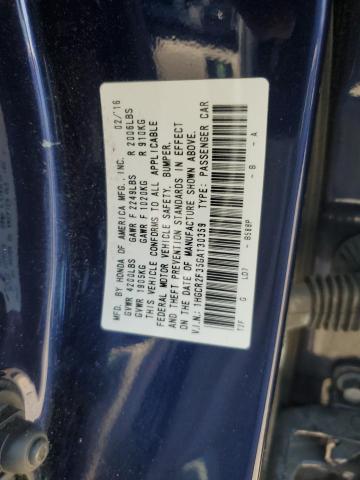 2016 HONDA ACCORD LX 1HGCR2F35GA130359