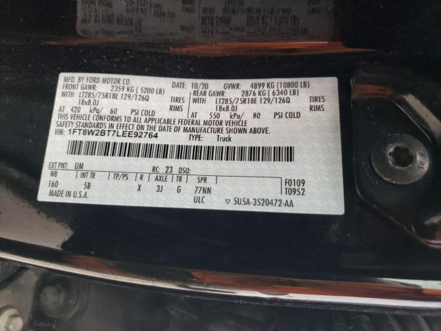 2020 FORD F250 SUPER 1FT8W2BT7LEE92764