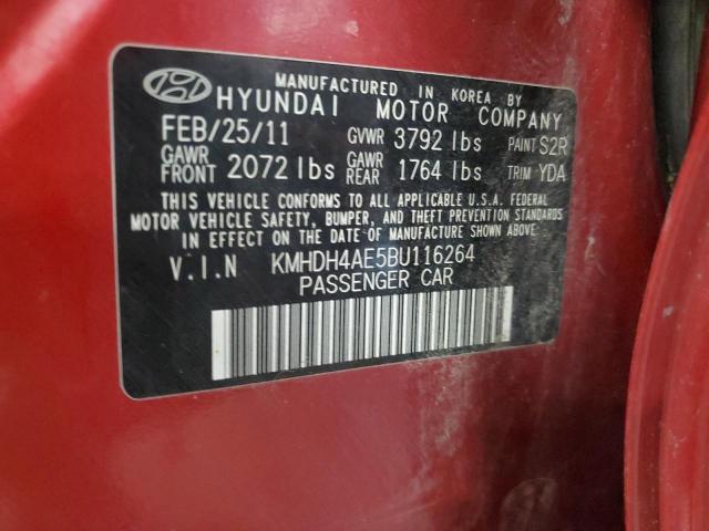 2011 HYUNDAI ELANTRA GL #3224694172