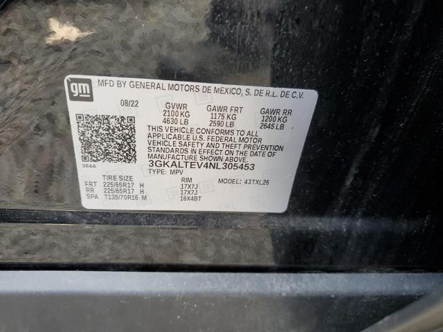 2022 GMC TERRAIN SL 3GKALTEV4NL305453