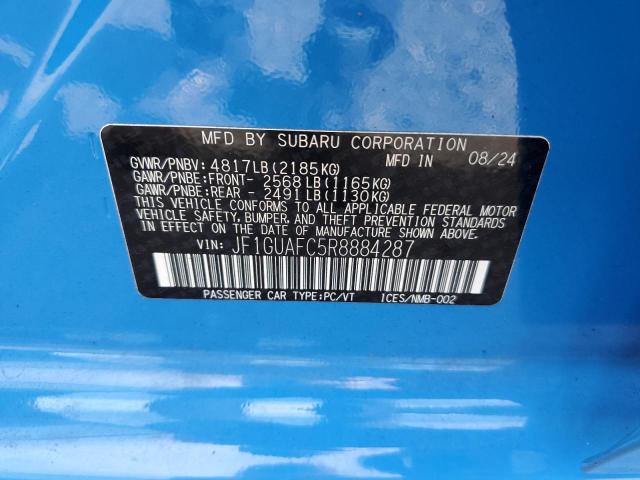 2024 SUBARU IMPREZA SP JF1GUAFC5R8884287