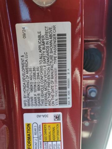 2024 HONDA ACCORD EX 1HGCY1F33RA090931