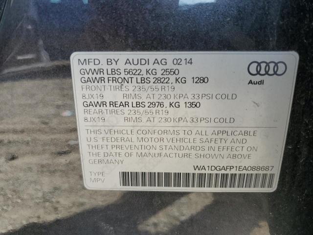 2014 AUDI Q5 PREMIUM PLUS - WA1DGAFP1EA088687