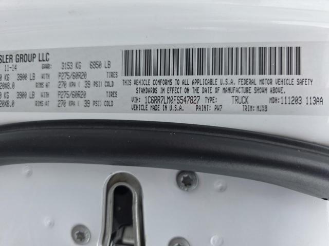2015 RAM 1500 SLT 1C6RR7LM0FS547827