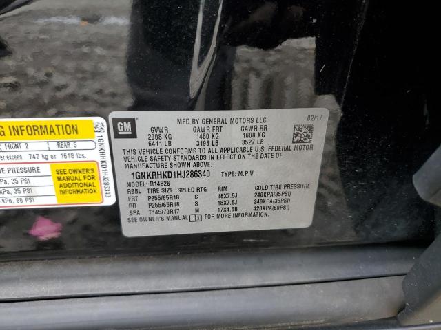 2017 CHEVROLET TRAVERSE L #3301817326