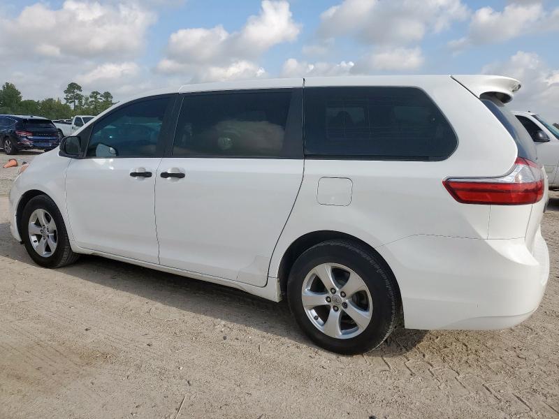 TOYOTA SIENNA 2017 two tone  Gasoline 5TDZZ3DC2HS843175 photo #3