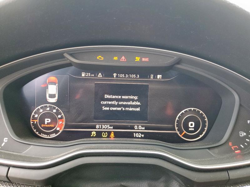 2018 AUDI S5 PRESTIG WAUC4CF5XJA019752