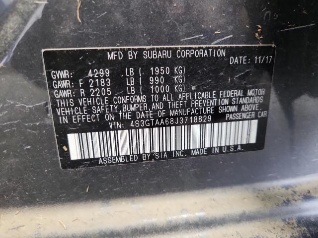 2018 SUBARU IMPREZA 4S3GTAA68J3718829