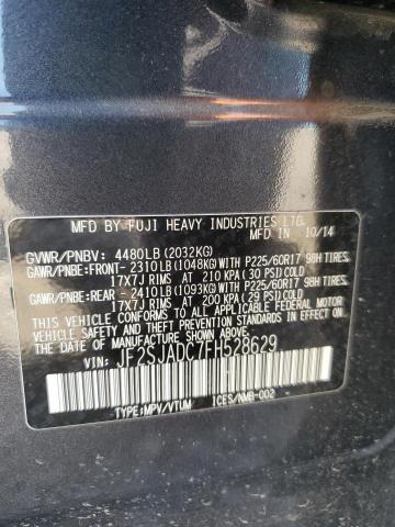 2015 SUBARU FORESTER 2.5I PREMIUM JF2SJADC7FH528629