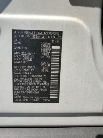 2017 NISSAN ROGUE S KNMAT2MT7HP510988