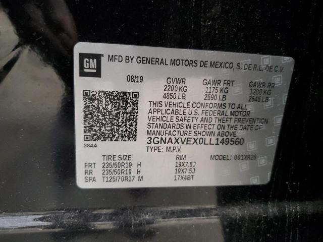 2020 CHEVROLET EQUINOX LT - 3GNAXVEX0LL149560