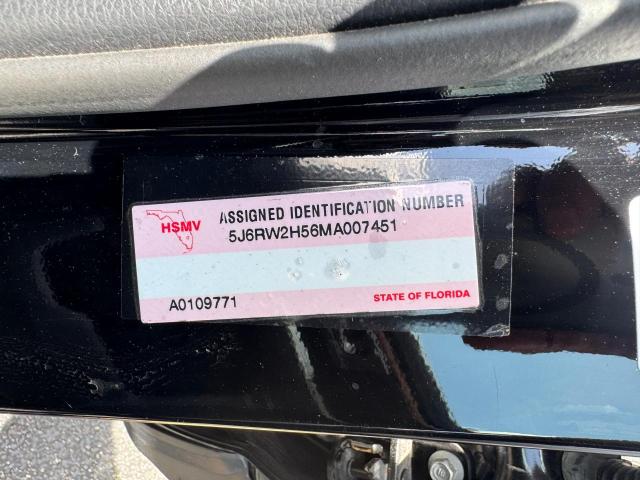 2021 HONDA CR-V EX 5J6RW2H56MA007451