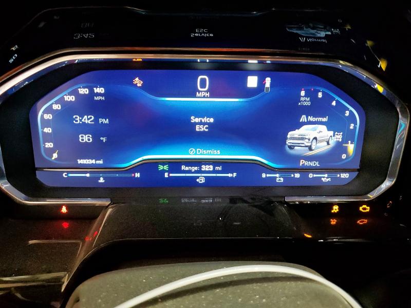 2022 CHEVROLET SILVERADO K1500 LT 2GCUDDEDXN1512580