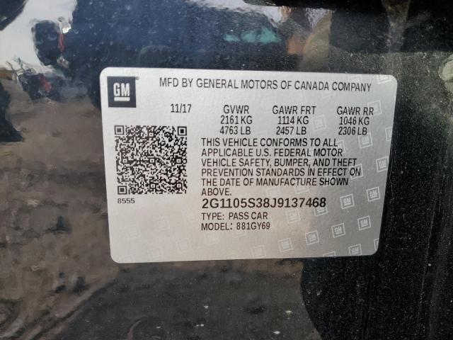 2018 CHEVROLET IMPALA LT - 2G1105S38J9137468