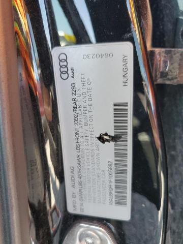 2015 AUDI S3 PREMIUM WAUBFGFF1F1005882