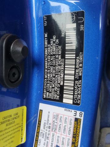 2018 TOYOTA C-HR XLE NMTKHMBX9JR048533