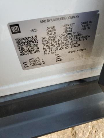 2024 CHEVROLET TRAX 2RS KL77LJE2XRC045610