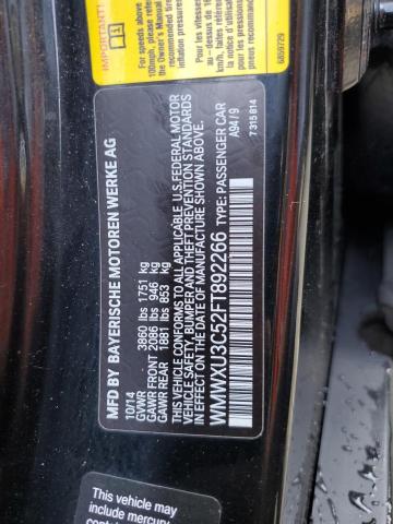 2015 MINI COOPER S WMWXU3C52FT892266