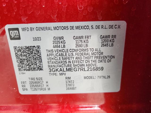 2024 GMC TERRAIN SL 3GKALMEG7RL216859