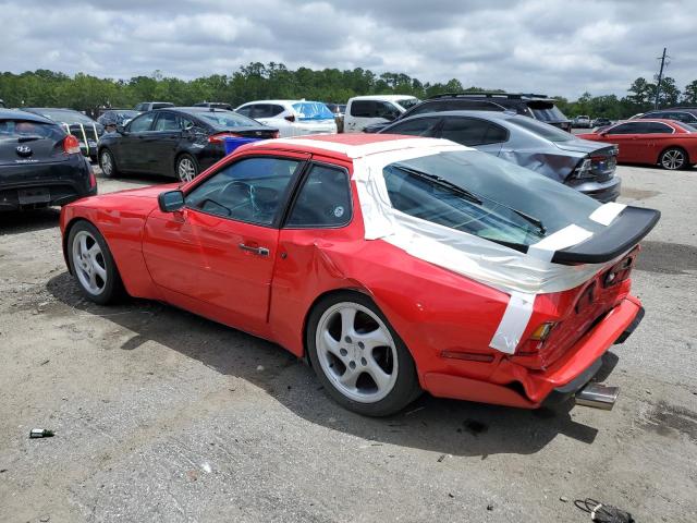 PORSCHE 944 1986 red coupe gas WP0AA0952GN154674 photo #3
