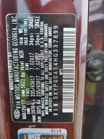 2017 KIA SORENTO LX - 5XYPGDA54HG337899