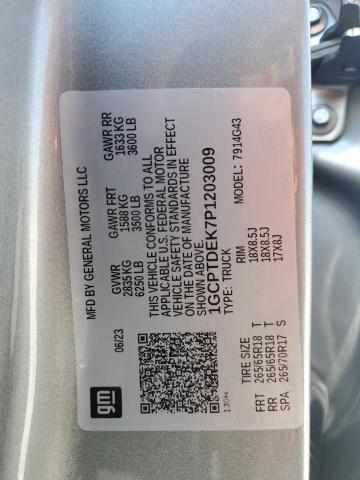 2023 CHEVROLET COLORADO Z - 1GCPTDEK7P1203009