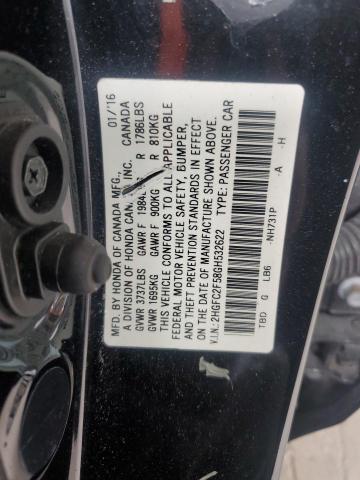 2016 HONDA CIVIC LX 2HGFC2F58GH532622