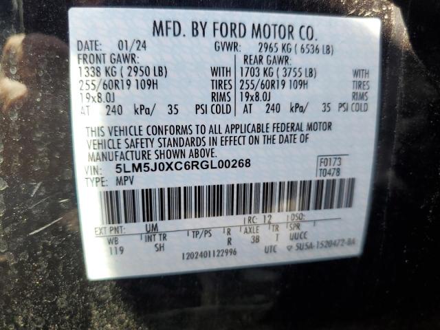 2024 LINCOLN AVIATOR 5LM5J0XC6RGL00268